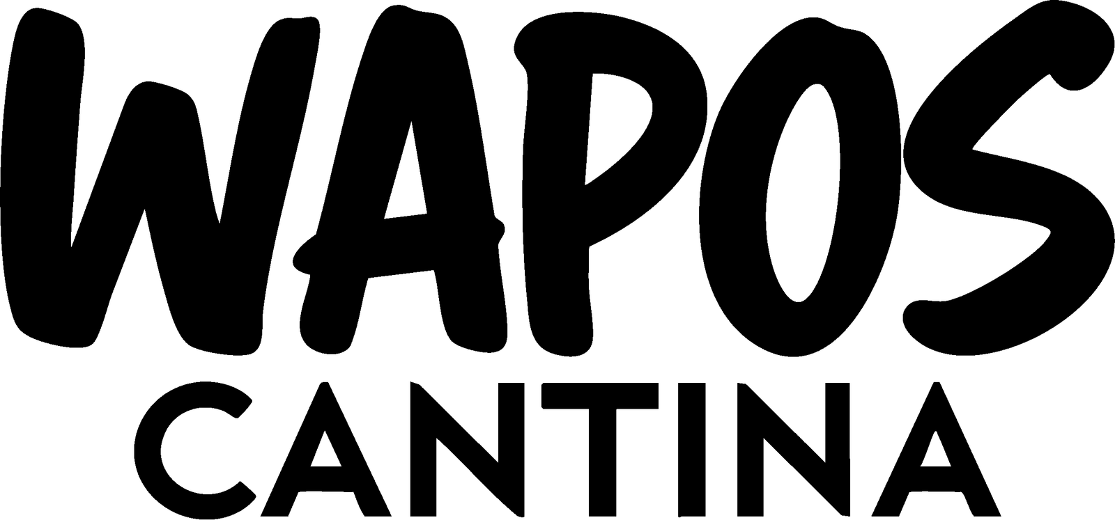 Wapos Cantina Logo Black